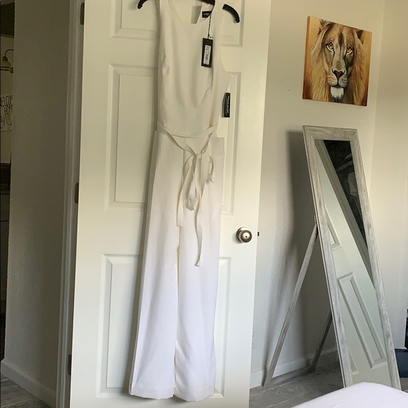 New w/ 🏷 White jumpsuit - Picture 2 of 5
